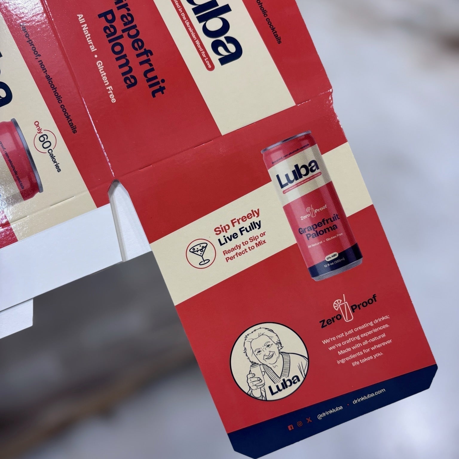 Meet Grandma Luba: The Story Behind the New Luba Libations Packaging