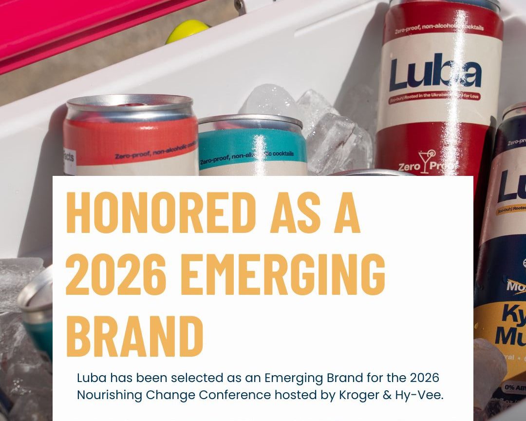 Luba Libations Selected as Emerging Brand for National 2026 Nourishing Change Conference